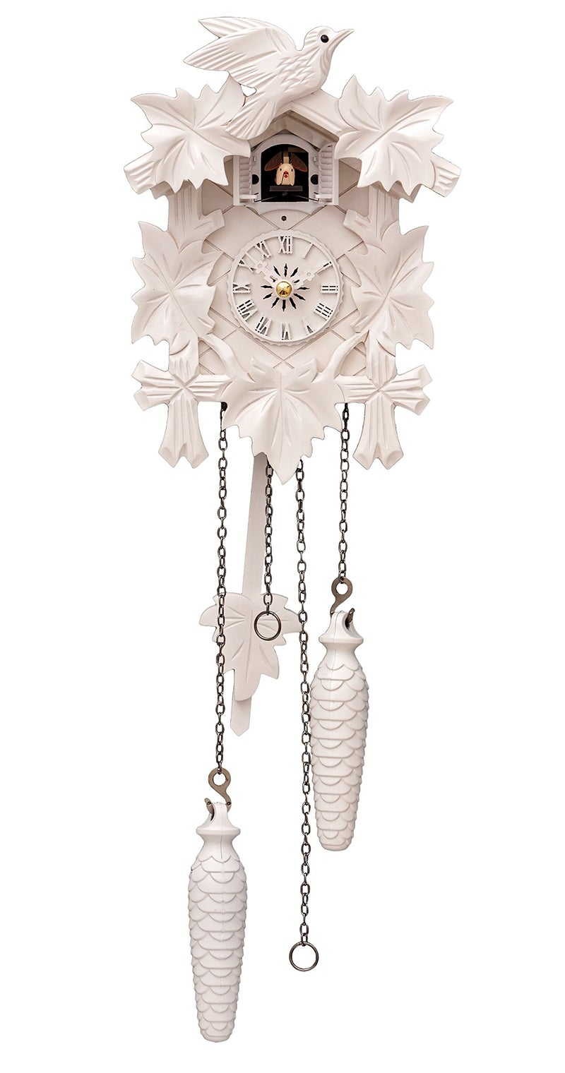Engstler Quartz Cuckoo Clock 5-Leaves, Bird EN 522/23 Q - Image 1